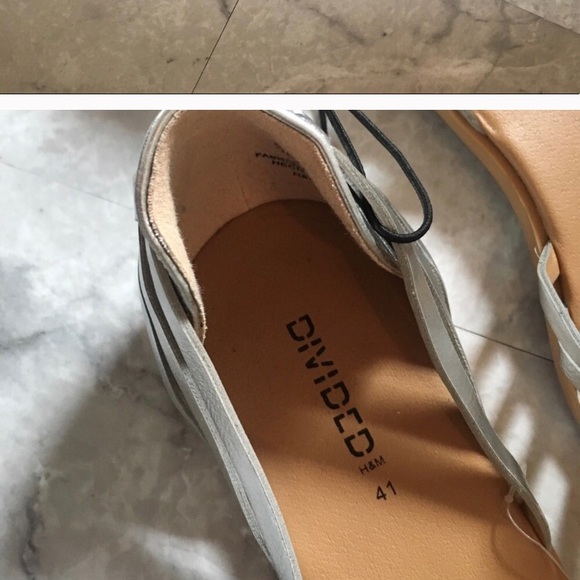 Beautiful silver sandals! - Picture 3 of 4